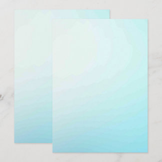 Uitnodigingskaart met effen kleur en vlak ontwerp kaart