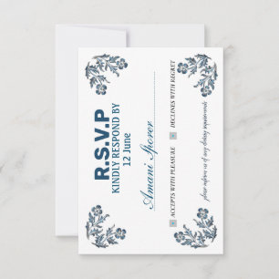 uitnodigingskaart RSVP in de mooiste kleuren Kaartje