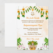 Uitnodigingskaart Satyanarayan Swamy Katha Kaart (Voorkant / Achterkant)