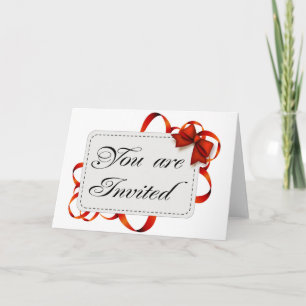 Uitnodigingskaart >> U bent uitgenodigd