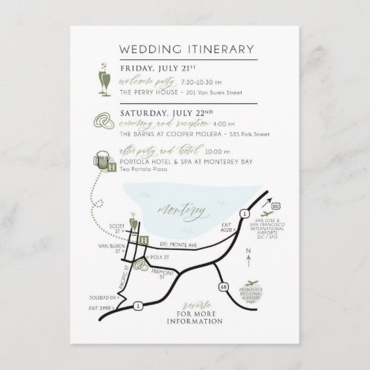 Uitnodigingskaart voor aangepaste kaart voor ABBY (Voorkant)