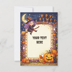 Uitnodigingskaart voor Halloween 2026 #9 Kaart