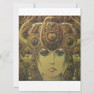 Uitnodigingskaarten Gypsy design Kaart