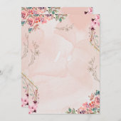 Uitnodigingskaarttablet Kaart (Voorkant / Achterkant)