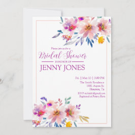 Uitnodigingslegant voor bruiloft kaart