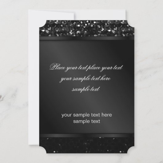 Uitnodigingsriemen voor het Kristal Kaart (Achterkant)