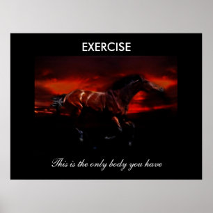 Uitoefening Poster