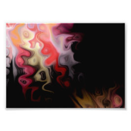 Uitpakken: moderne kunst foto afdruk