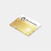 Uitreiking erkenning werknemer na IT Post-it® Notes (Schuin)