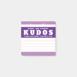 Uitreiking van de grote onderscheiding van ideeënw post-it® notes