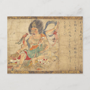 Uitroeiing van het kwaad. Oude Japanse kunst c.110 Briefkaart