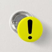 Uitroep Button (Voorkant /achterkant)