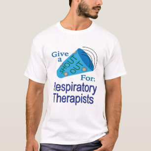 Uitroep voor ademhalingstherapisten t-shirt