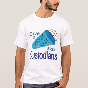 Uitroep voor schoonmakers t-shirt
