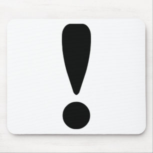 Uitroepteken Muismat