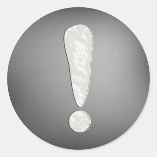 Uitroepteken stickers (Voorkant)