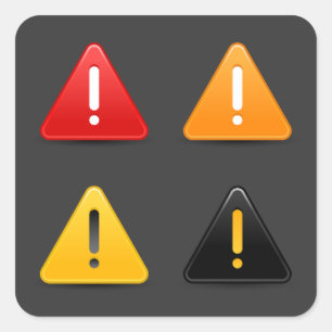 Uitroeptekens Stickers