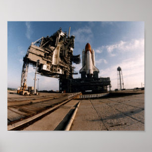 Uitrol van Space Shuttle Atlantis (STS-79) Poster