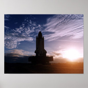 Uitrol van Space Shuttle Discovery (STS-82) Poster