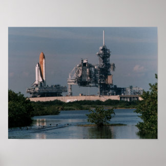 Uitrol van Space Shuttle Endeavor (STS-72) Poster