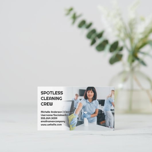 Uitrusting voor reiniging van reinigingsinstallati visitekaartje (Staand voorkant)