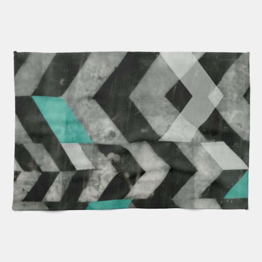 Uitsluiting Chevron II Theedoek (Horizontaal)