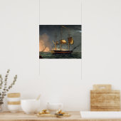 Uitsluiting van de Hermione van de haven van Po Poster (Keuken)