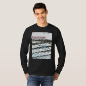 Uitsplitsing Retro Computer Glitch Geek Programmer T-shirt (Voorkant volledig)