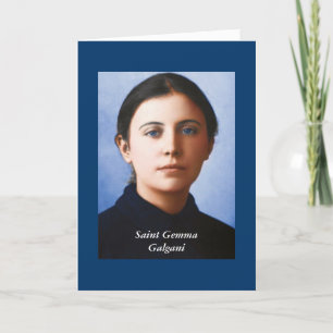 Uitspraak van de dag Saint Gemma Galgani Kaart