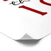 Uitspraak van SRF Teacher Poster-Larger Size Poster (Hoek)