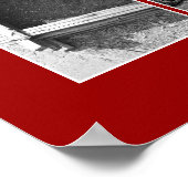 Uitspugen met Afbeeldingen Poster (Hoek)