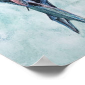 Uitstaande tropische vogels poster (Hoek)