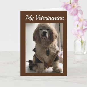 UITSTAPPEN EN JE DAG VIEREN *DIERENARTS" KAART