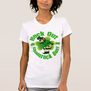 Uitstappen op St Patricks Day T-shirt