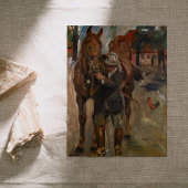 Uitstappen voor een Ride | Lovis Corinth Briefkaart