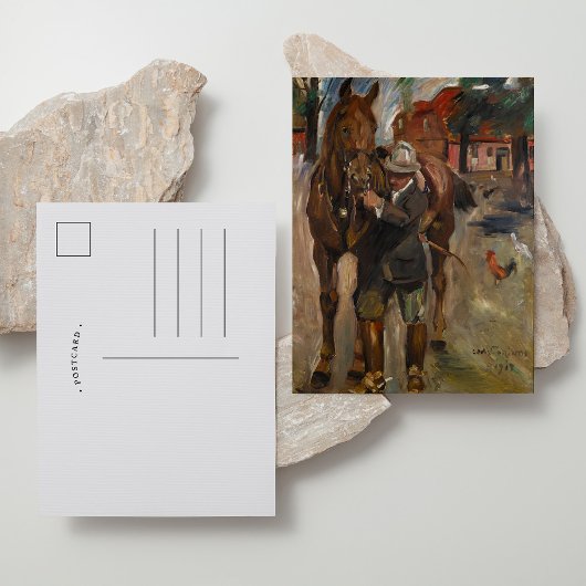 Uitstappen voor een Ride | Lovis Corinth Briefkaart