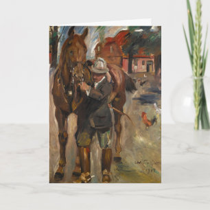 Uitstappen voor een Ride   Lovis Corinth Kaart