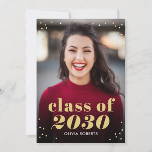 Uitstekend Afstuderen bewerkbare kleuren Kaart