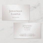 Uitstekend creatief minimalistisch design Moderne Visitekaartje (Voorkant / Achterkant)