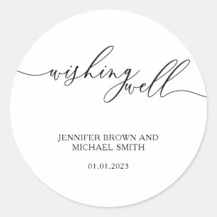 Uitstekend eenvoudig ronde sticker