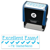 "Uitstekend Essay!" Tutor Feedback Rubber Stempel (In situ)
