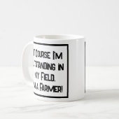 Uitstekend in mijn vakgebied. boer koffiemok (Voorkant links)