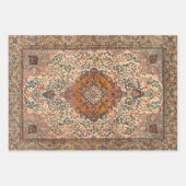 Uitstekend  Perzisch tapijtpatroon Inpakpapier Vel (Voorkant)