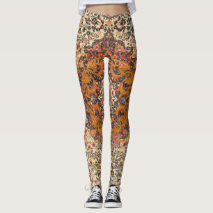 Uitstekend  Perzisch tapijtpatroon Leggings