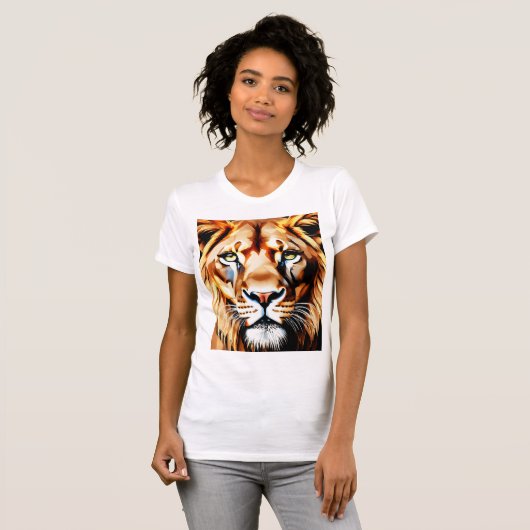 "Uitstekend realisme: ingewikkeld lendenontwerp on T-shirt (Voorkant volledig)