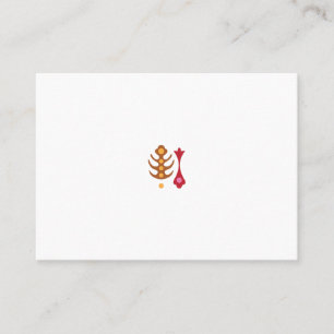 Uitstekend rood sinaasappel, roze clipart plaatskaartje