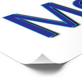 Uitstekend voor busmonitoren perfect poster (Hoek)