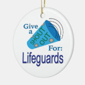 Uitstekend voor Lifeguards Keramisch Ornament (Links)