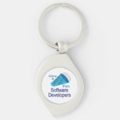 Uitstekend voor softwareontwikkelaars sleutelhanger (Voorkant)