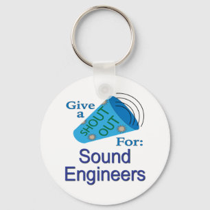 Uitstekend voor Sound Engineers Sleutelhanger